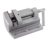 Material: Stahl Hycy 2,5 \'\' Flachzange Vise Bohrmaschine Stand Plat Nose Zangen Doppel Track Bench Drill Worktable Werkzeuge