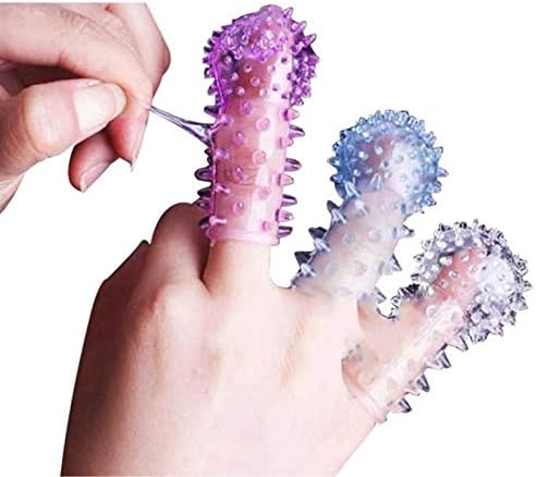 IRGift Household Necessities Massage Tools - Crystal Silica Finger Sleeve Set of 3