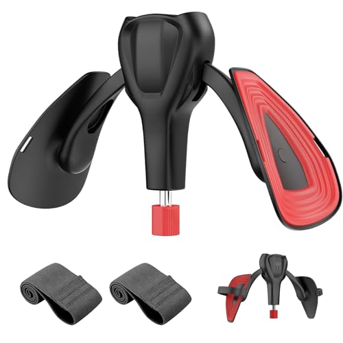 Pelvic Floor Muscle Trainer, 35kg Adjustable Kegel Exercise Device, Inner Thigh & Hip Trainer with Resistance Band, for Postnatal Recovery, Women & Men