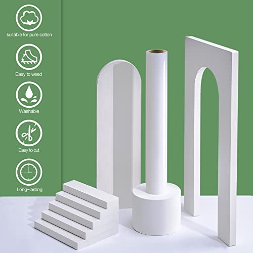 Clear Htv Vinyl For Sublimation - Glossy Sublimation Vinyl Heat Transfer For Light-Colored Cotton Fabric - 12" X 6Ft Long Lasting Bright Colors Non-Fading Sublimation Htv- 12" X 9Ft, #TOP5