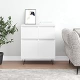 Présentation : le haut de l'armoire est parfait pour exposer des articles de décoration, des cadres photo et des plantes en pot.