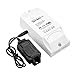 Sonoff TH16 Wifi Temperature and Humidity Sensor Switch+Si7021 RF Controller for DIY Smart Home,Wireless Remote Control Home Appliances and Work with Amazon Alexa, 1 Set