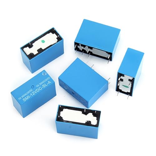 Relé de potencia SMI-12VDC-SL-C 12V 10A DIP5 para interruptores y placas de circuito PCB
