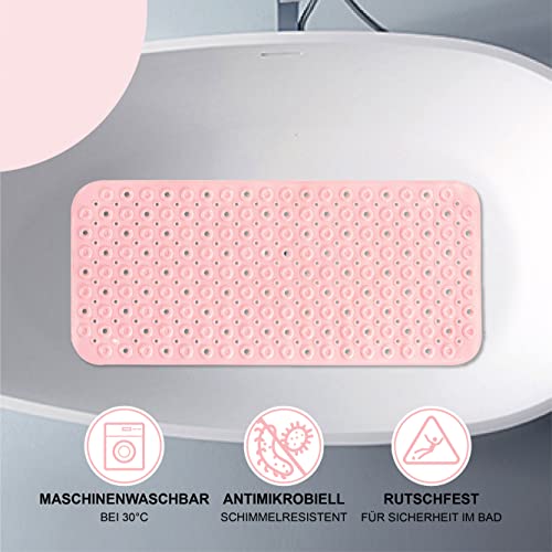 Badewannenmatte Akriva, rutschfest und antimikrobiell