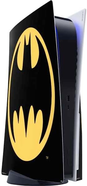 Skinit Decal Gaming Skin Compatible with PS5 Console - Officially Licensed DC Comics Batman Movie 1989 Logo Design