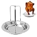 Produktbild antcher Huhn Braten Rack Edelstahl Antihaft Vertikal Huhn Halter BBQ Chicken Bräter Ständer für Backofen oder Grill