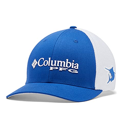 Image of Columbia Unisex Adult PFG Logo Mesh Ball Cap
