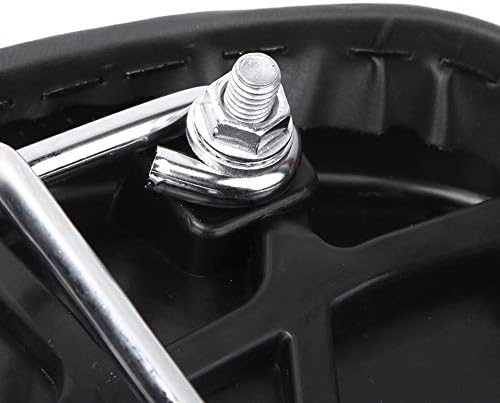 Noseless Bike Seat Cushion, Wide Comfort Saddle for Men & Women Universal Fit Mountain Road Bicycle Ergonomic Cycling Seat