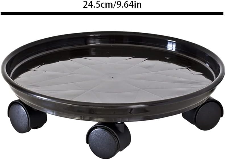 プラントスタンド プラントキャディ プラントポットベーススタンド プラスチックプラントスタンド キャスター付き オフィス、リビングル