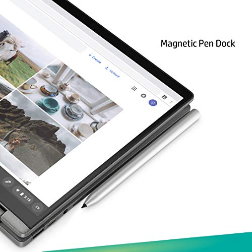 Image of HP Chromebook x360 10th Gen Intel Core i3 14c-ca0005TU 14 inch (35.56cms) Laptop (i3-10110U /8GB /128GB SSD /Chrome OS /Integrated Graphics), Mineral Silver