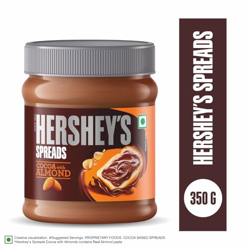 Image of Hershey's Spreads Cocoa with Almond, 350g (Pack of 3)