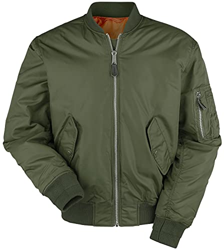 Preisvergleich Produktbild Brandit MA1 Jacke Oliv / Orange XXL