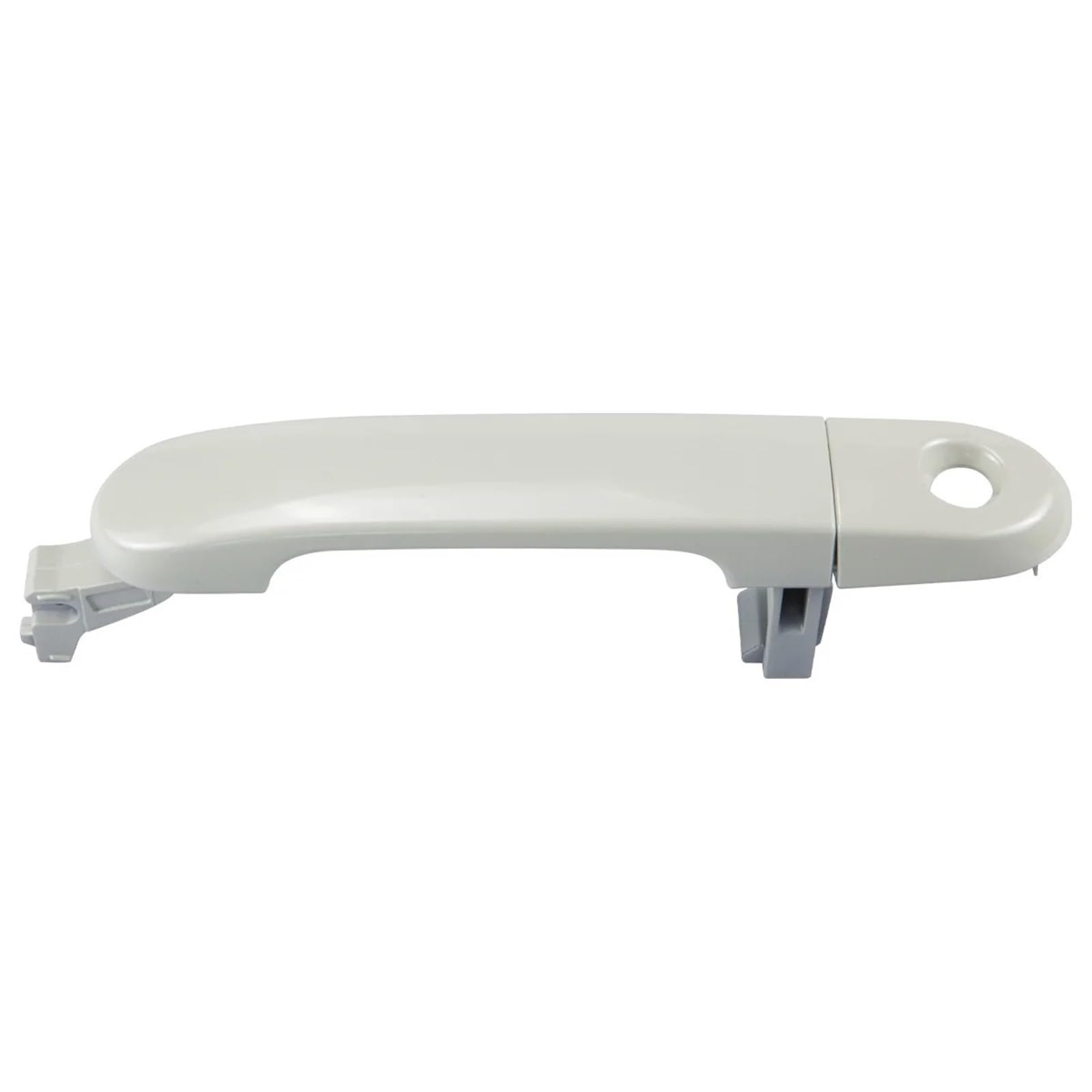 Cgbwmb White Exterior Door Handle For Nissan For Versa For Tiida 2007-2012 Front Left Car Exterior Door Handle 82640-El12a 82641-El12a(White)