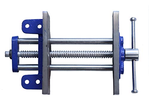 Image of GIZMO Woodworking Bench Vice, 6 Inch (152mm) Heavy Duty Professional Woodworker Vise Tool for Workbench, Universal Cast Iron DIY Wood Clamp