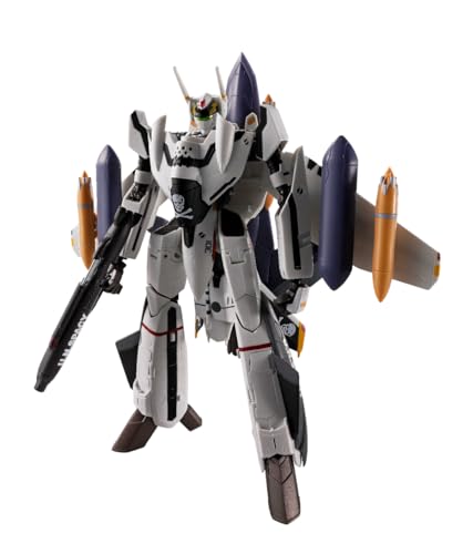 BANDAI HI-METAL R VF-0Sフェニックス(ロイ・フォッカー機) + QF-2200D-B ゴースト