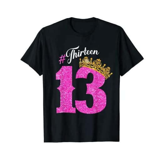 Official Teenager 13th Birthday Girls 13 Year Old Gifts Girl T-Shirt