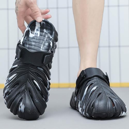 Monstera Slippers,Variegated Monstera Shoes,Monstera Shoes for Women and Men2