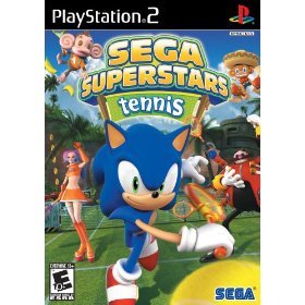Sega Superstars Tennis Playstation 2 Four Action-Packed Tournaments Popular