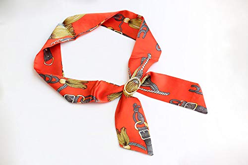 Vpang Oval Silk Scarf Clip Metallic Scarf Buckle Scarf Ring Silk Clasp Ring3