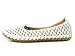 Produktbild Gemini 031200-02 Schuhe Damen Ballerina Mokassins Slipper, Größe:41 EU, Farbe:Weiß