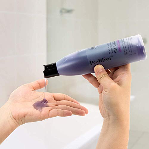 ProBliva DHT Blocker Hair Loss & Hair Re-Growth Shampoo - DHT Blocker for Men and Women - Contains ZINC BCA, Green Tea Extract, Kapilarine Complex for Healthy Hair Growth - Thumbnail 5