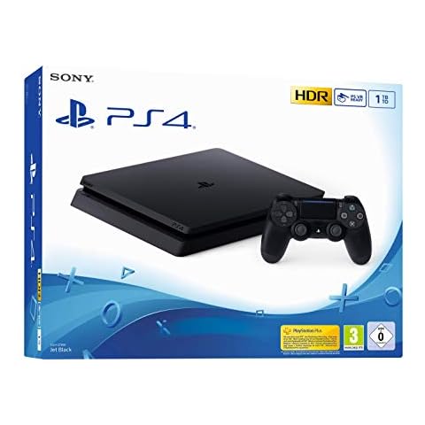 PlayStation 4 Slim - Konsole (1TB, schwarz) Cover