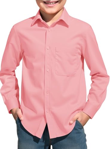 Chemise à manches longues garçon Haloumoning aux finitions premium pour enfant