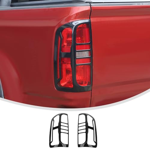 Linskip Tail Light Covers Compatible with Chevrolet Colorado 2014 2015 2016 2017 2018 2019 2020 2021 2022, Rear Lamp Bezel Decor for Chevy Colorado Exterior Accessories(Black) by Linskip - Used condition - US$35.52