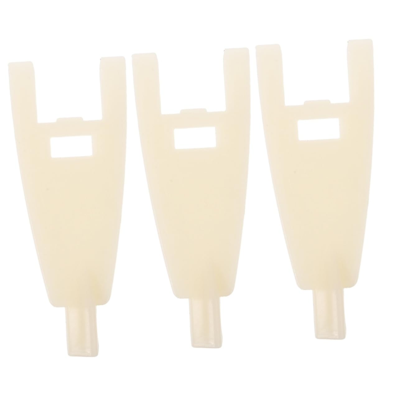 NAMOARLY 3pcs Roll Carton Key Paper Towel Holder Key Tissue Dispenser Key Paper Towel Dispensers Keys Toilet Dispenser Key Tissue Paper Dispenser Key Toilet Paper Key Plastic White