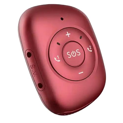 Localizador GPS 4G portátil para cuidar a sus abuelos con colgante mini inalámbrico y botón SOS