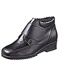 Bequeme Laufsohle Naturläufer Klettstiefelette Schwarz