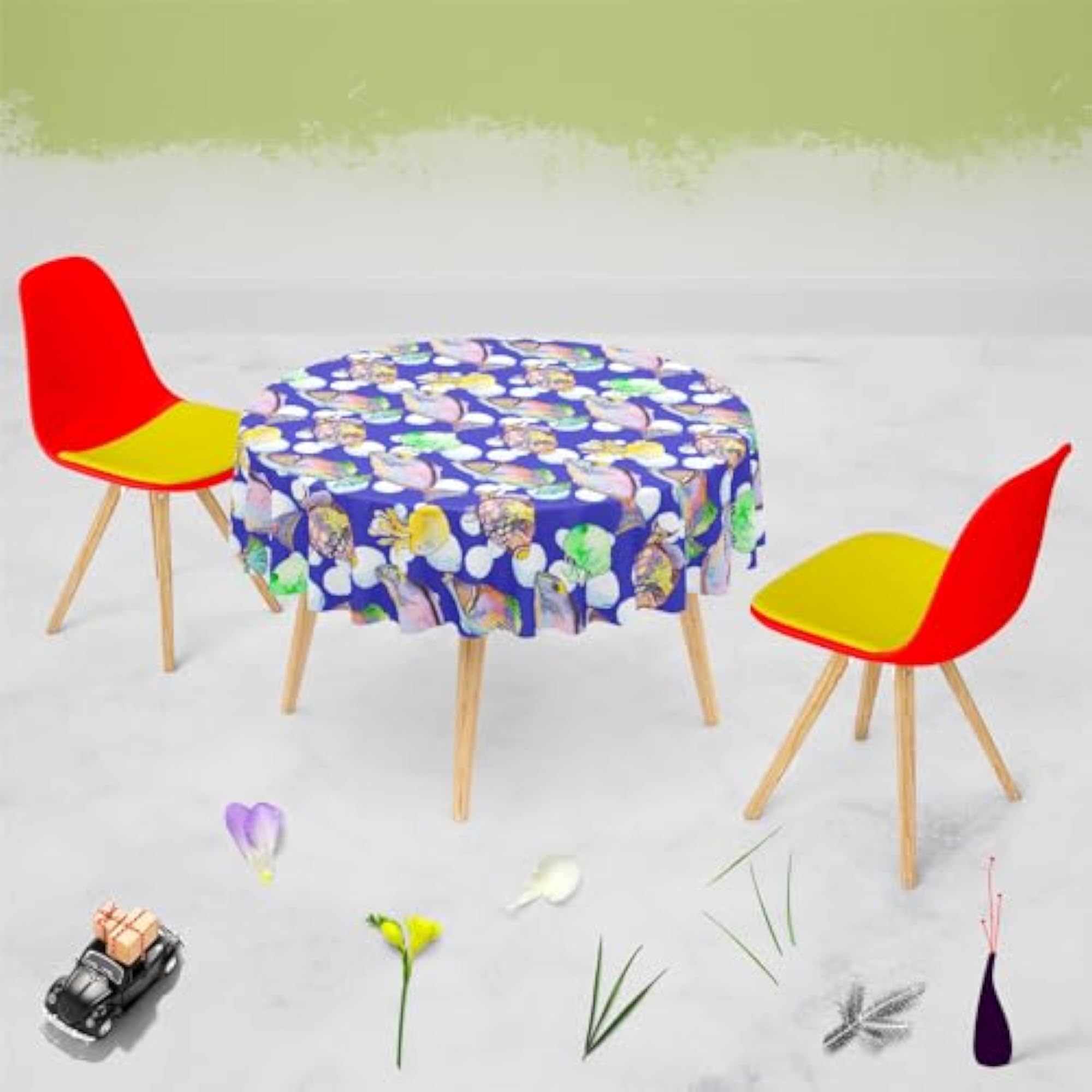 Sunflower Table Cloth Cover for Dining & Center Table