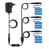 led strip light 12v adapter Höhe Kompatibilität: der Adapter passt nur für Geräte benutzen die 3 Set von 3 Stück AA Batterien, ideal als Netzteil für LED Kerze, LED Lichterkette, Wanduhr, Zeitschaltuhr und elektronisches Haustier