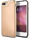 Caseology Envoy Series iPhone 7 Plus / 8 Plus Cover Case with Leather Slim Protective for Apple iPhone 7 Plus (2016) / iPhone 8 Plus (2017) - Leather Beige