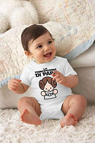 Body Neonato Buon Compleanno Papà - 100% Cotone Manica Corta - Foto 12