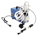 High Pressure Air Compressor Pump - 4500 Psi / 30 Mpa / 300 Bar - Pressure Customization -2 Stage Compression Pcp Manual Air Pump - Leak Detection, Air Tightness Test, Pipeline Pressure Test