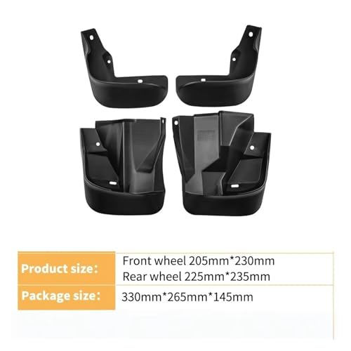 Bavettes Honda Civic berline protégeant les bas de caisse 96-00 - 2