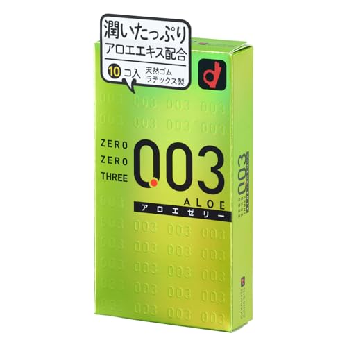 オカモトコンドームズ OKAMOTO ゼロゼロスリー 0.03 アロエ 10コ入 - 画像1