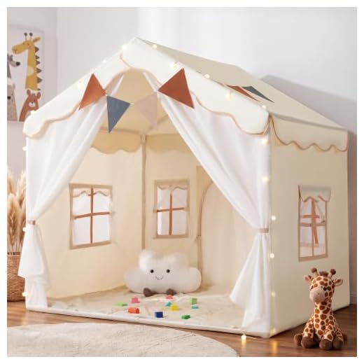 Besrey Kids Play Tent with Padded Mat