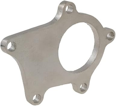 Turbo Flange, T-304 Mild Steel Turbo Flange, Fit for T3/T4 Diameter Turbo/Turbocharger Flange