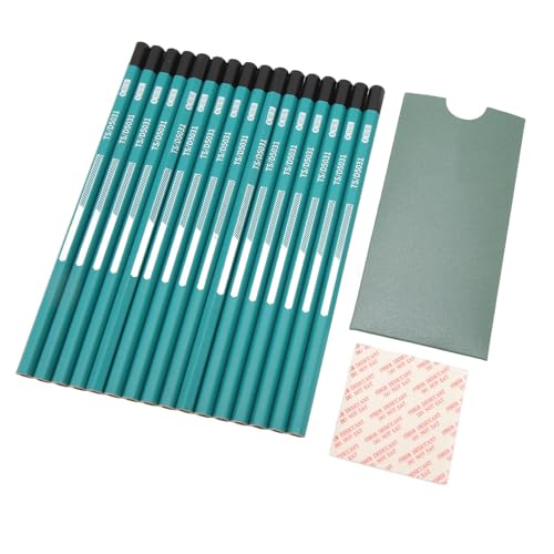 BAOFUYA Sketch Lápiz, Registro y Carbono Fácil de Usar Lápiz de Carbón sin Problemas 16 Piezas para el Hogar para el Estudio de Arte (Carbón suave)