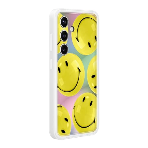 Image of Samsung Galaxy S24 Flipsuit Phone Case, Included Interactive Card Syncs with Screen, Customize for Different Display Designs, US Version, EF-MS921CYEGUS, Yellow