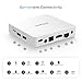 Android 11.0 TV Box, KP1 Google Certified TV Box(4K) 2GB RAM 32GB ROM with Voice Search- Support Chromecast and Dolby Audio, Bluetooth5.0 Smart Box 2024(White)