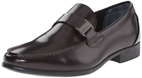 Calvin Klein Men's Loki Matte Box Leather Slip-On Loafer