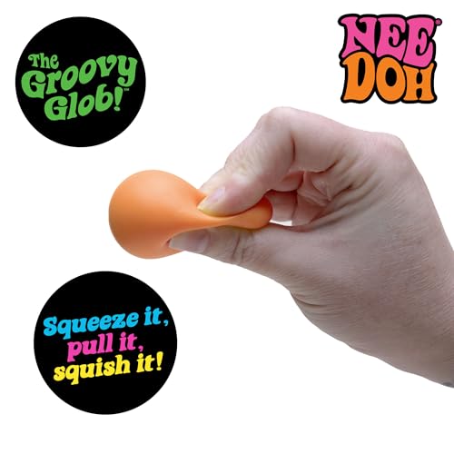 Schylling NeeDoh Teenie Quad Squad Needoh 4 Pack - Sensory Squeeze Toy - 1.5" in Diameter - Colors May Vary image 10