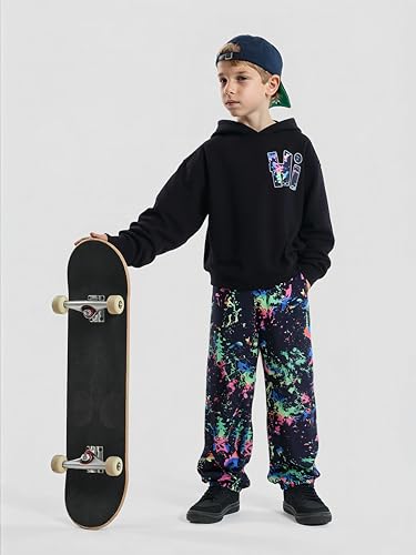 Boys Clothes Long Sleeve Hooded Sweatshirt Top Camouflage Sweatpants Fall Winter Kid Outfits Set 6-14T