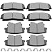 Ceramic Discs Brake Pads Kits,SCITOO 8pcs Disc Brakes Pads Set fit for 2005-2017 Chrysler 300,2009-2017 Dodge Challenger,2006-2017 Dodge Charger,2005-2008 Dodge Magnum