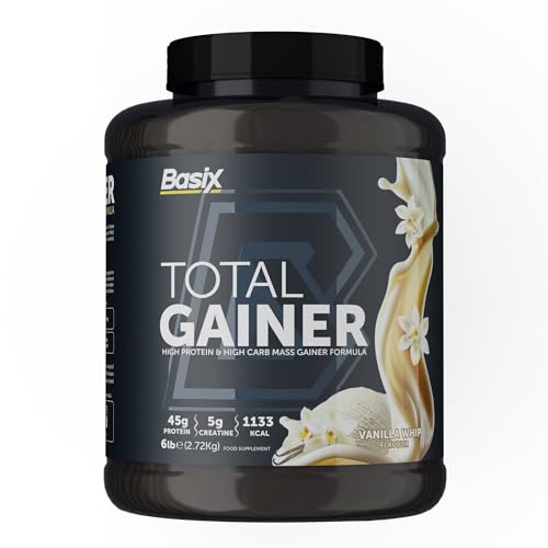 Basix Gain - Total Gainer - Vanilla Whip - 6 Lb