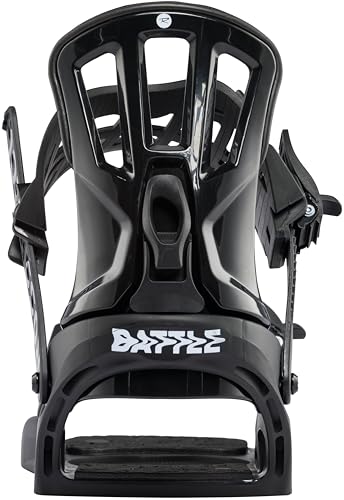 image for Rossignol Battle - Snowboard Binding for Men - Black/White - XL, X-Lar