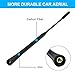 Antena Coche Corta Universal, Antenas De Radio Para Automóvil De 9 Pulgadas,...